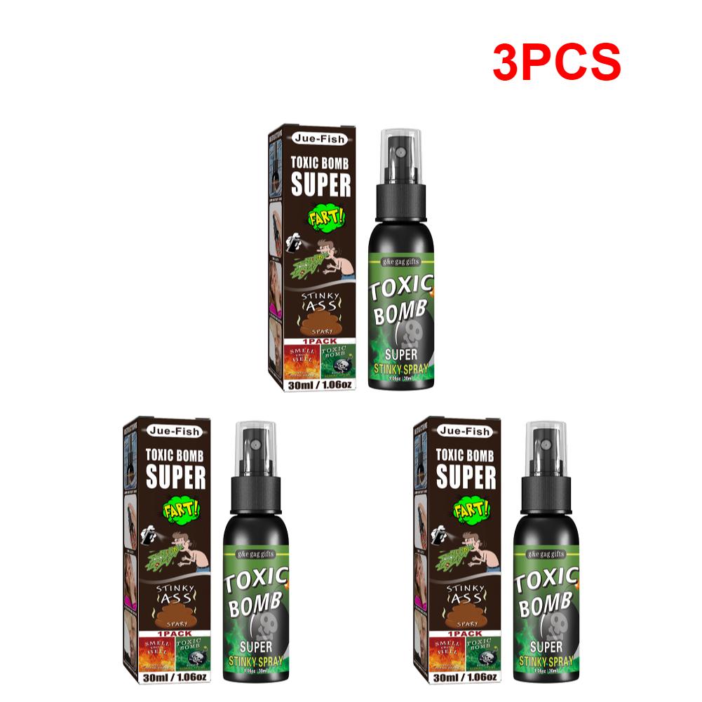 90-30ml Fart Gag Spray Prank Joke Plastic Smelly Stinky Gags Party Supplies Spray Can Stink for Adults Kids Non Toxic for Party