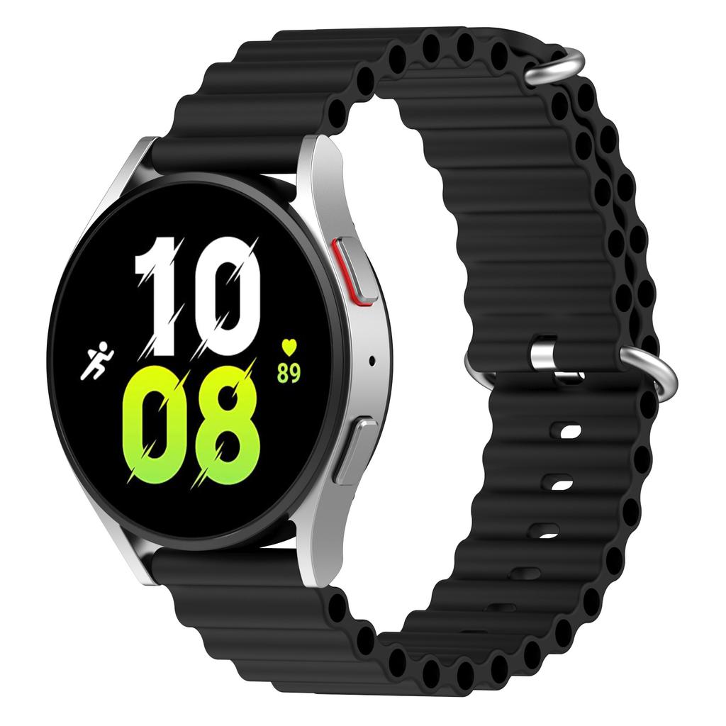 For Xiaomi Watch S1 Active/S1 Pro/Watch Color Silicone Ocean Strap 22mm Sport Watch Band with Adjustable Buckle Loop