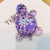 Shiny Cartoon Turtle Toy Cute Turtle Small Ornament Statue Candy Color Turtle Dolls  Couple Gifts