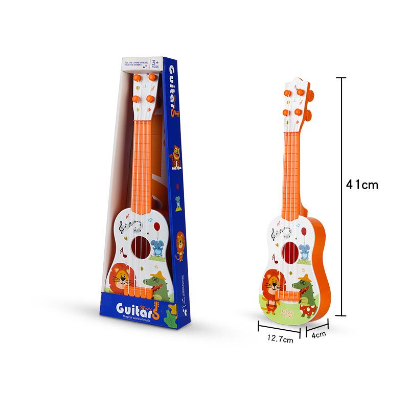 Child's Mini Toy Guitar - Playable Simulation Ukulele Instrument