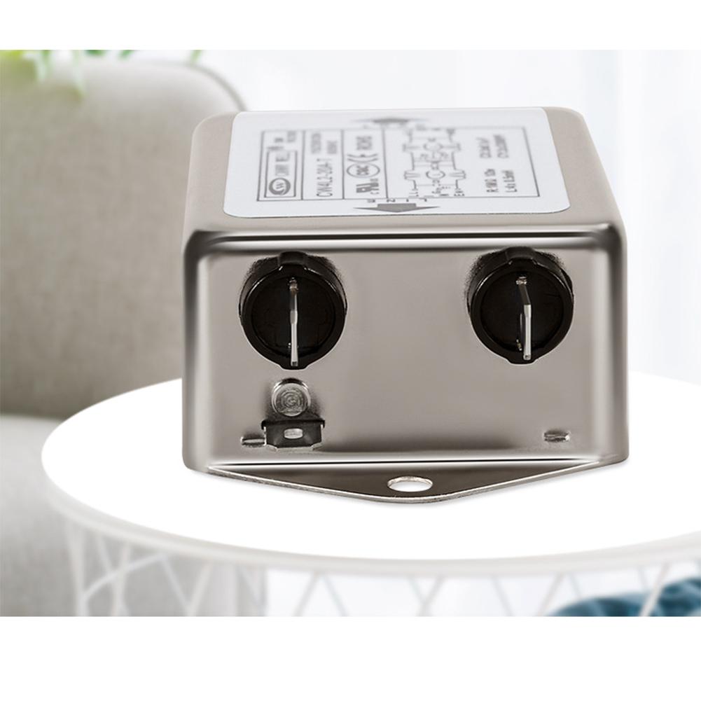 Components Cw4l2-20a-t Power Line Filter  Terminal 220v Single Phase Ac Double Enhancement Filter High Performance Power Purifier