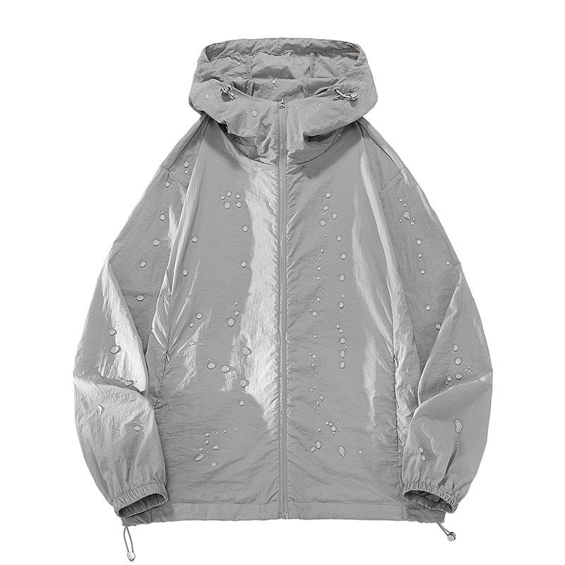 

Однотонная уличная одежда для защиты от солнца для мужчин и женщин, та же самая солнцезащитная одежда для кожи, холодная и тонкая куртка 4XL