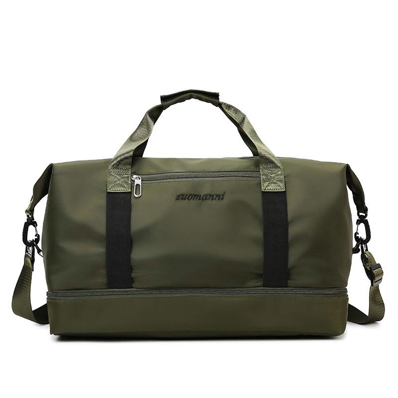 Travel Bag Portable Short-distance Travel Luggage Large Capacity Lightweight Dry and Wet Separation Sports Fitness Bag Portable
