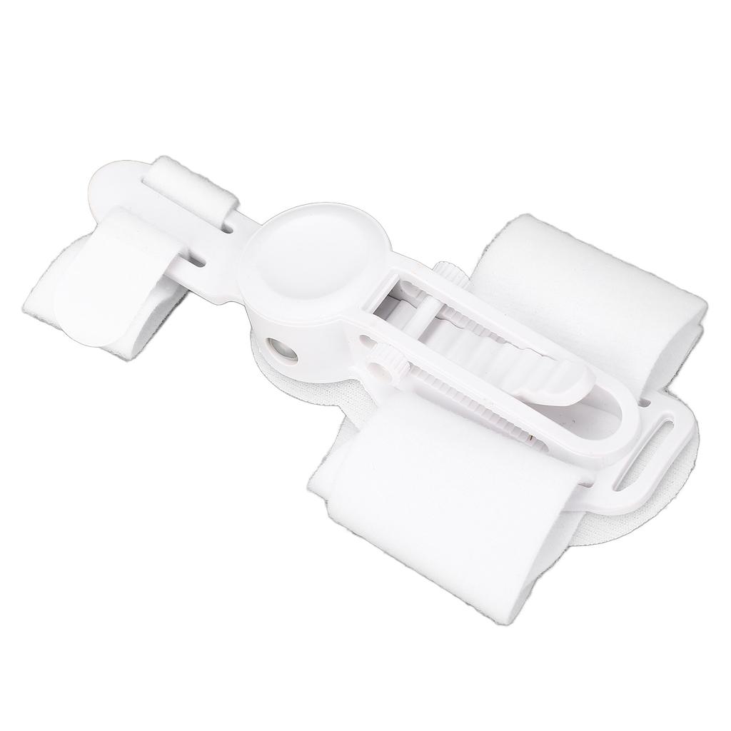 Verstellbare Ballenschiene Orthopädischer Zehenspreizer Zehenausrichtungskorrektor zur Ballenentlastung Weiß Si