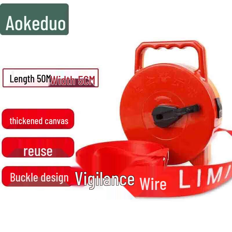 Aokedu 50m Reusable Warning Tape Kit