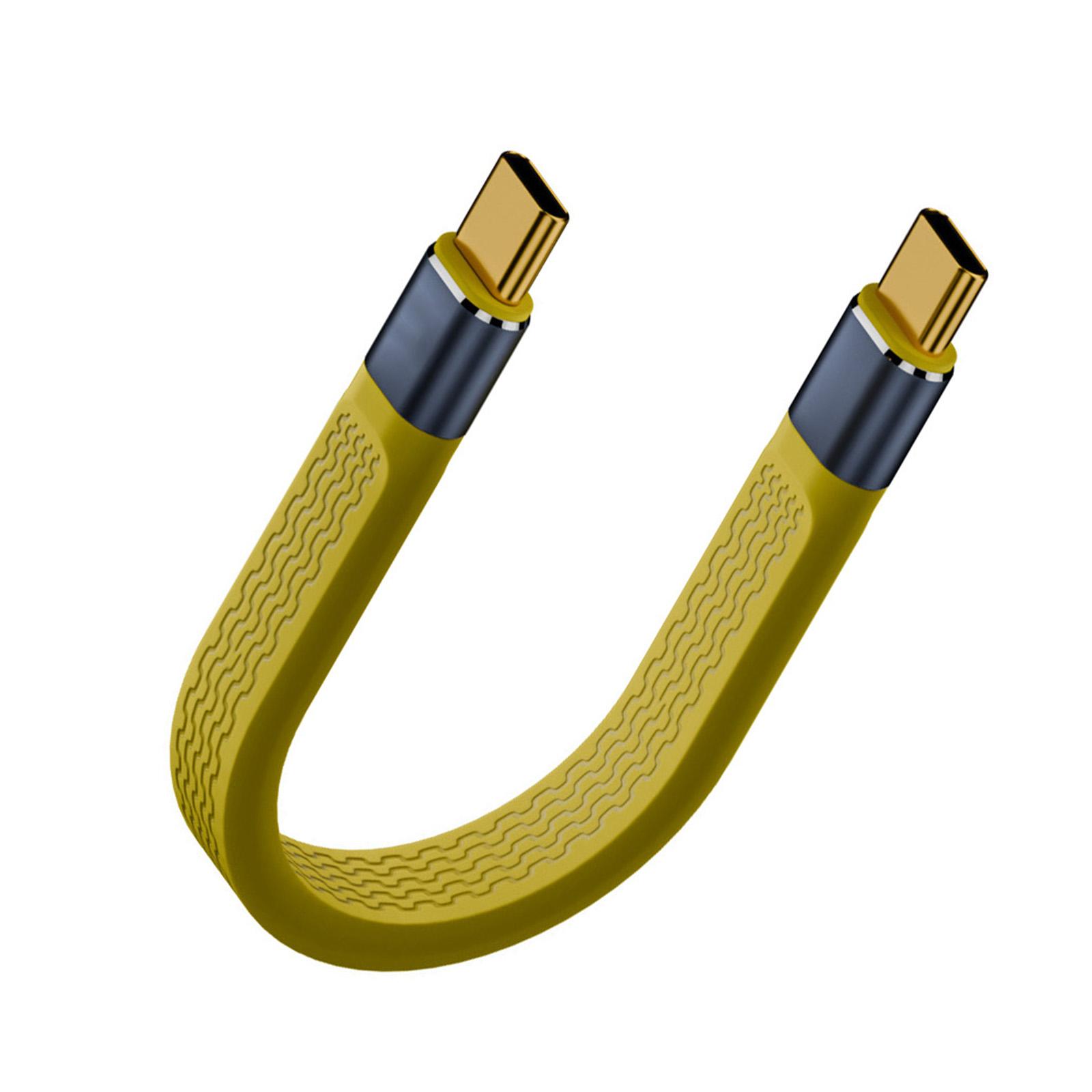 

Долговечность USB 4 кабель Type C 4.0 кабель для быстрой зарядки с синхронизацией данных 40 Гбит/с 240 Вт зарядка для различных устройств