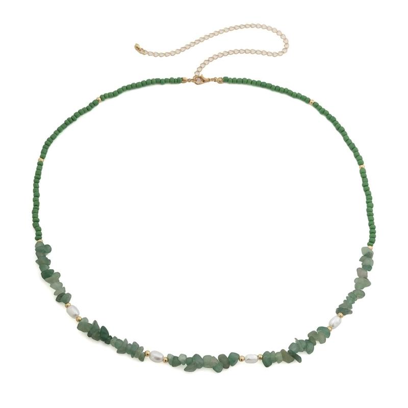 Rice Beading Waist Chain Female Body Chain Belt Belly Chain Aesthetic Body Chain Party Waist Decors Beach Belly Chain