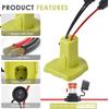 1Pc 18V Power Tool Lithium Battery Diy Output Adapter Converter With Cable Fr Ryobi
