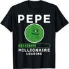 Pepe Millionaire Loading Crypto Meme Shitcoin T-Shirt