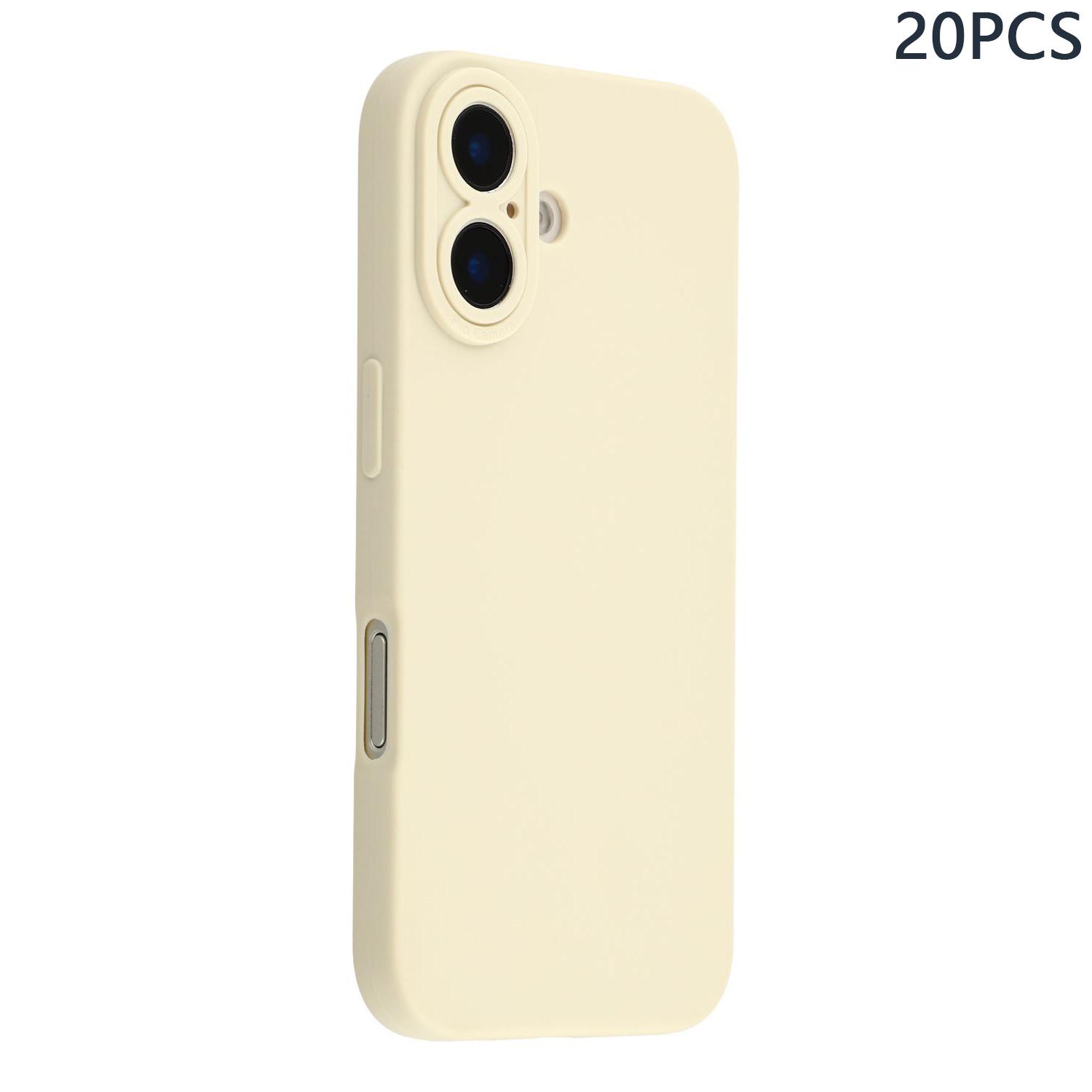 

Bulk Purchasing 20Pcs For iPhone 16 Case Precise Cutouts 1.3mm TPU Matte Phone Cover B