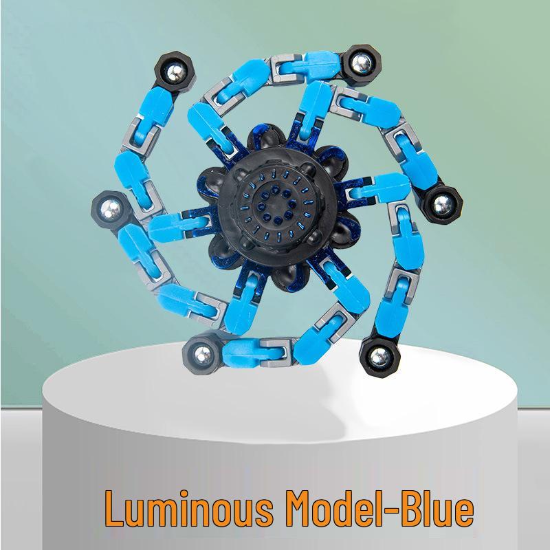 Kids' Transforming Luminous Gyro Decompression Fidget Toy