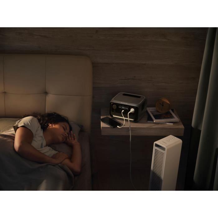 Tragbare Powerstation - ECOFLOW - River 3 PLUS - 2 674 W - 9 Ausgangsanschlüsse - Schwarz/grau