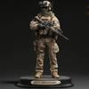 American 250th Anniversary Patriotic Soldier Commemorative Acrylic Desktop Souvenir Decors for Celebration and Gifting