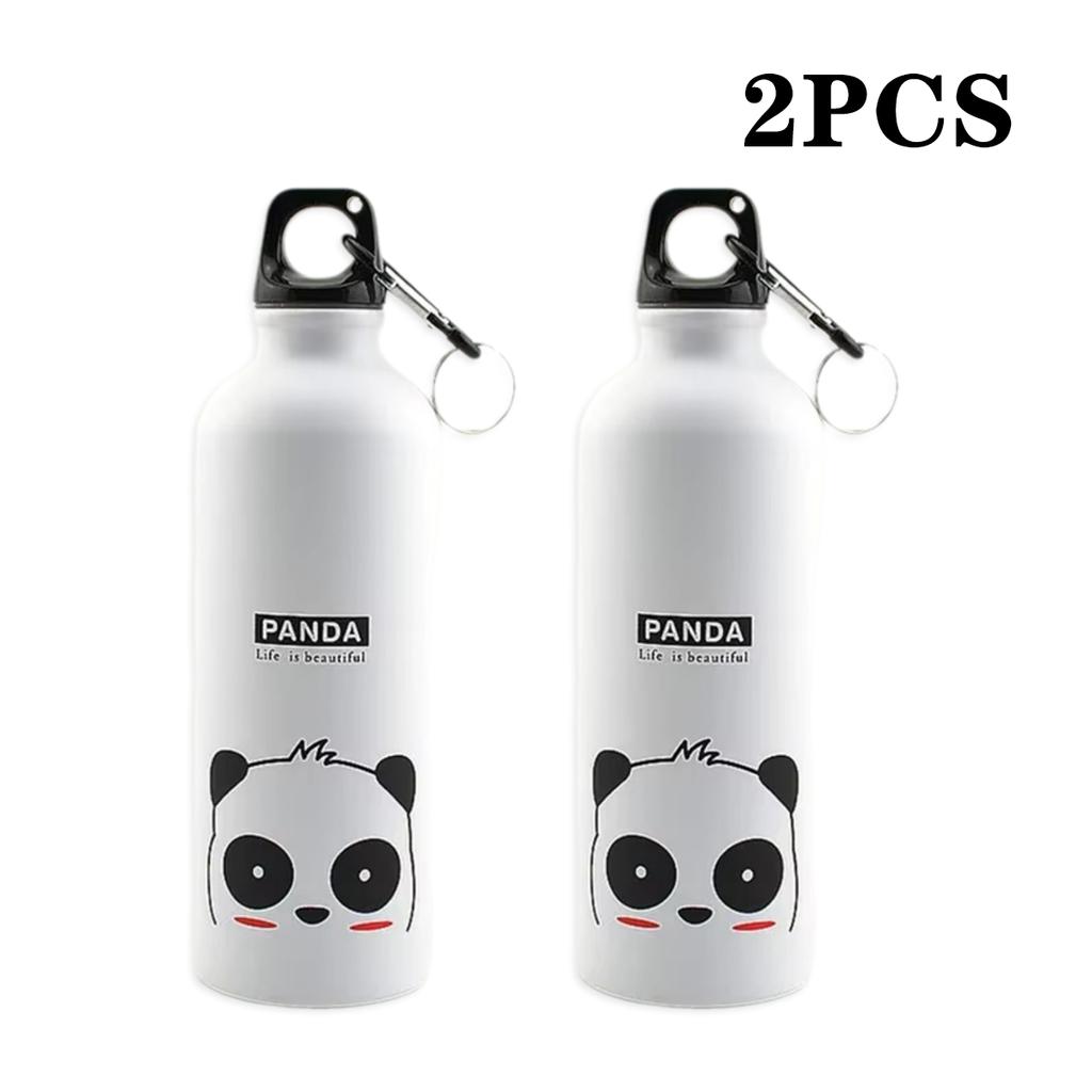 Aluminium Cartoon Sports Mug Cartoon Image Children's Water Cup Stainless Steel Water Bottle with Lid Insulated Mug Coffee Mug