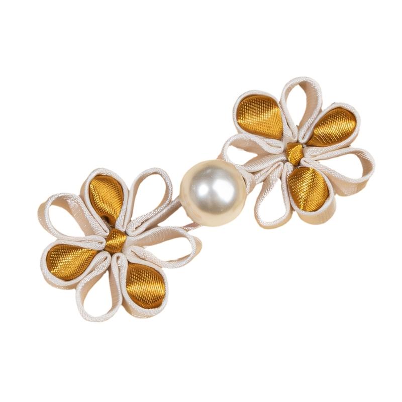 Satins Fabric Butterfly Knot Button Ideal For Wedding Dress And Clothing Embellishment