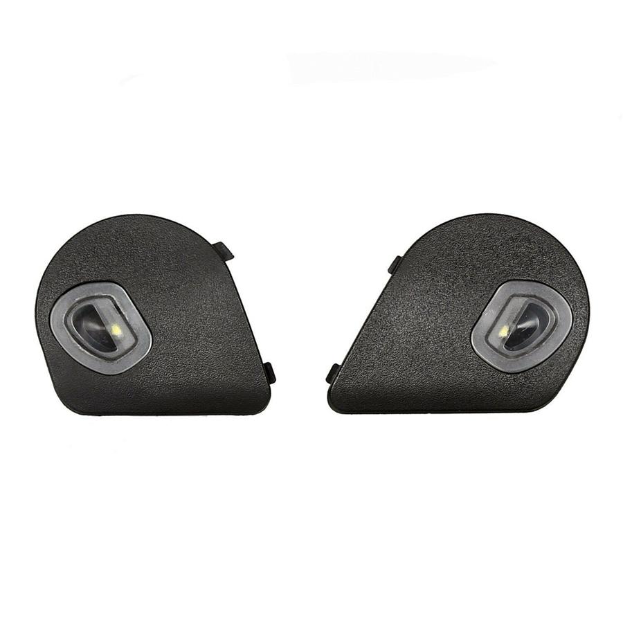 2 Pcs LED Side Mirror Puddle Light Lamps For Dodge Ram 1500 2500 3500 4500 5500