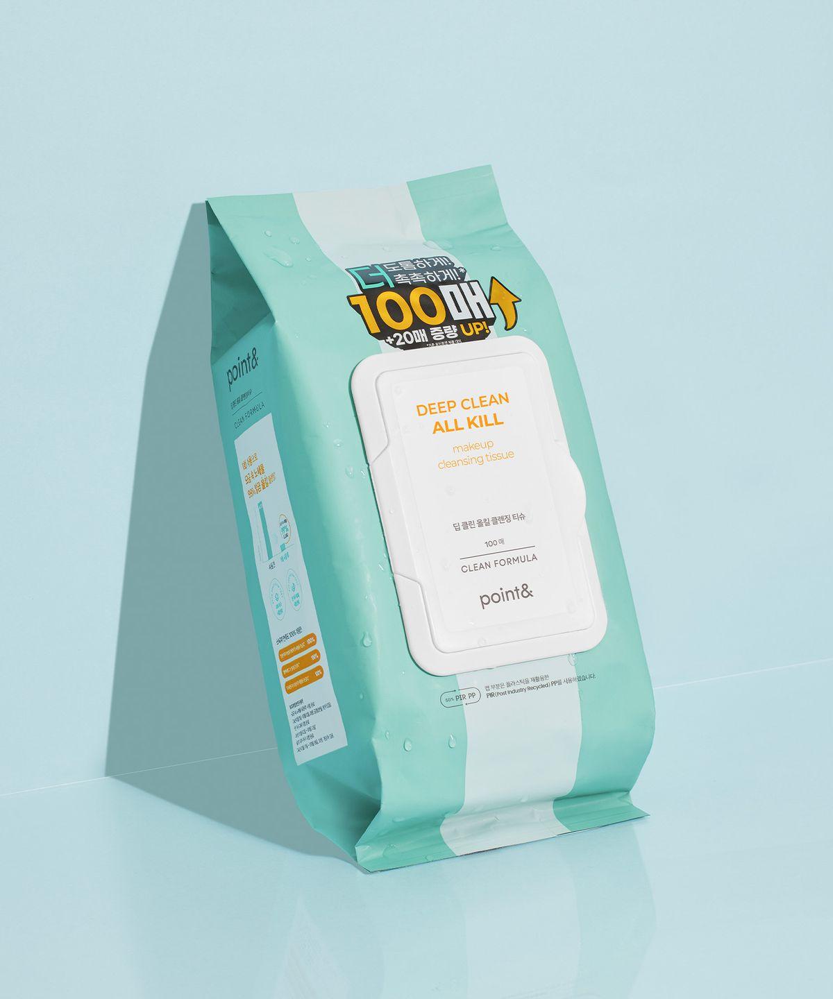 Deep Clean All-in-One Cleansing Tissues 80 Sheets