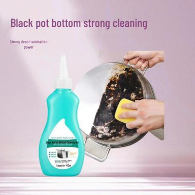 Pot Bottom Black Scale Cleaning Gel - Burnt Oil Stain Remover