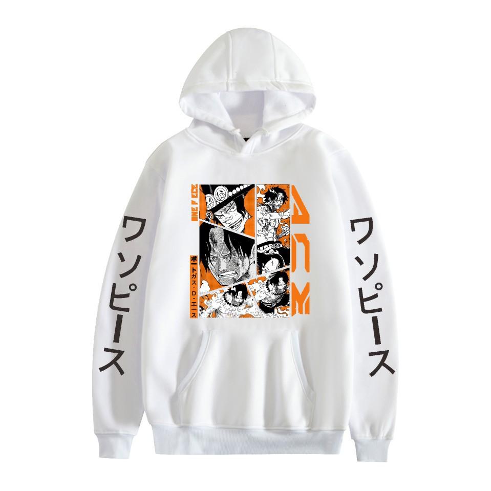 ONE PIECE Anime Hoodie Sweatshirt for Mens Womens Unisex Graphic Printed Cool Streetwear Hoodie