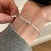 Atmospheric Bow Bracelet Female Sweet Cute Niche Unique Personality Elegant Versatile Bracelet Jewelry