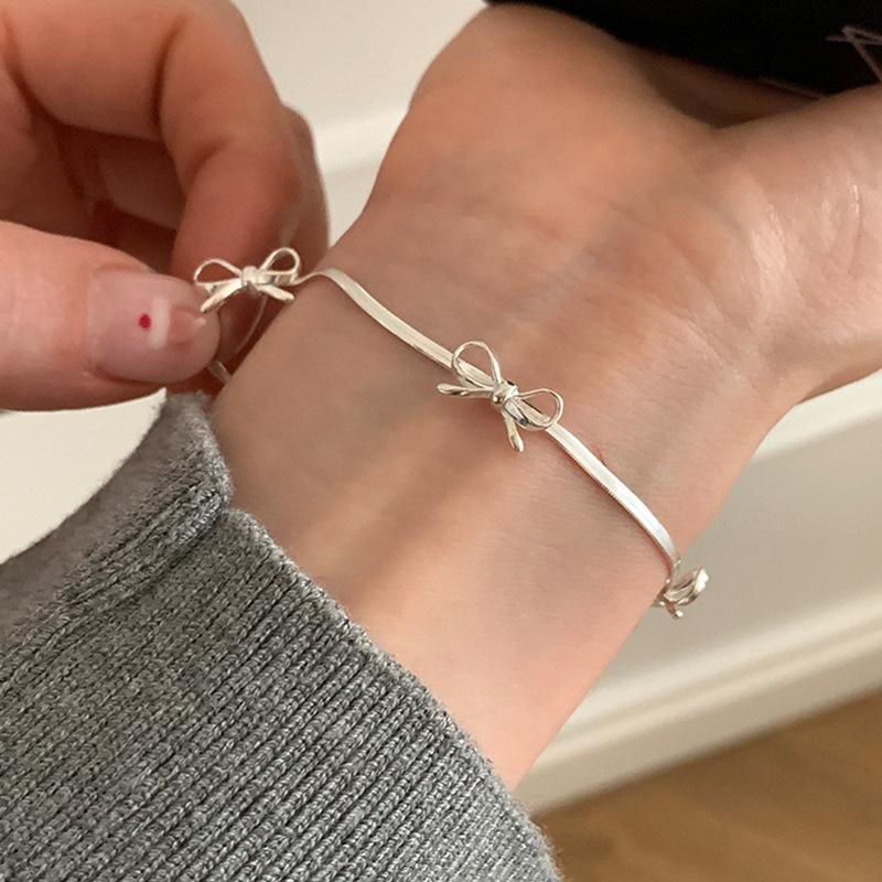 Brățară cu arc atmosferic, dulce și drăguță, nișă, personalitate unică, elegantă și versatilă, brățară, bijuterii