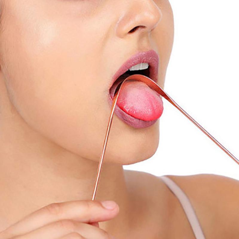 Tongue Scraper Cleaner Metal Cleaning Scraper For Men/Women Tongue Toothbrush