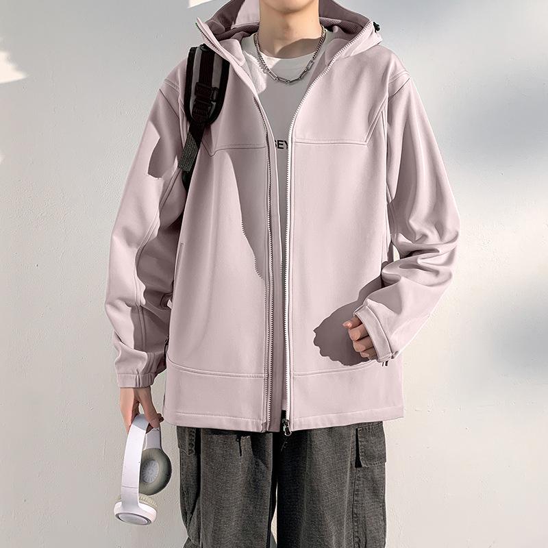 

Unisex Softshell Fleece Lined Outdoor Jacket: Windproof, Waterproof, Hooded Sports Coat XXX-Large