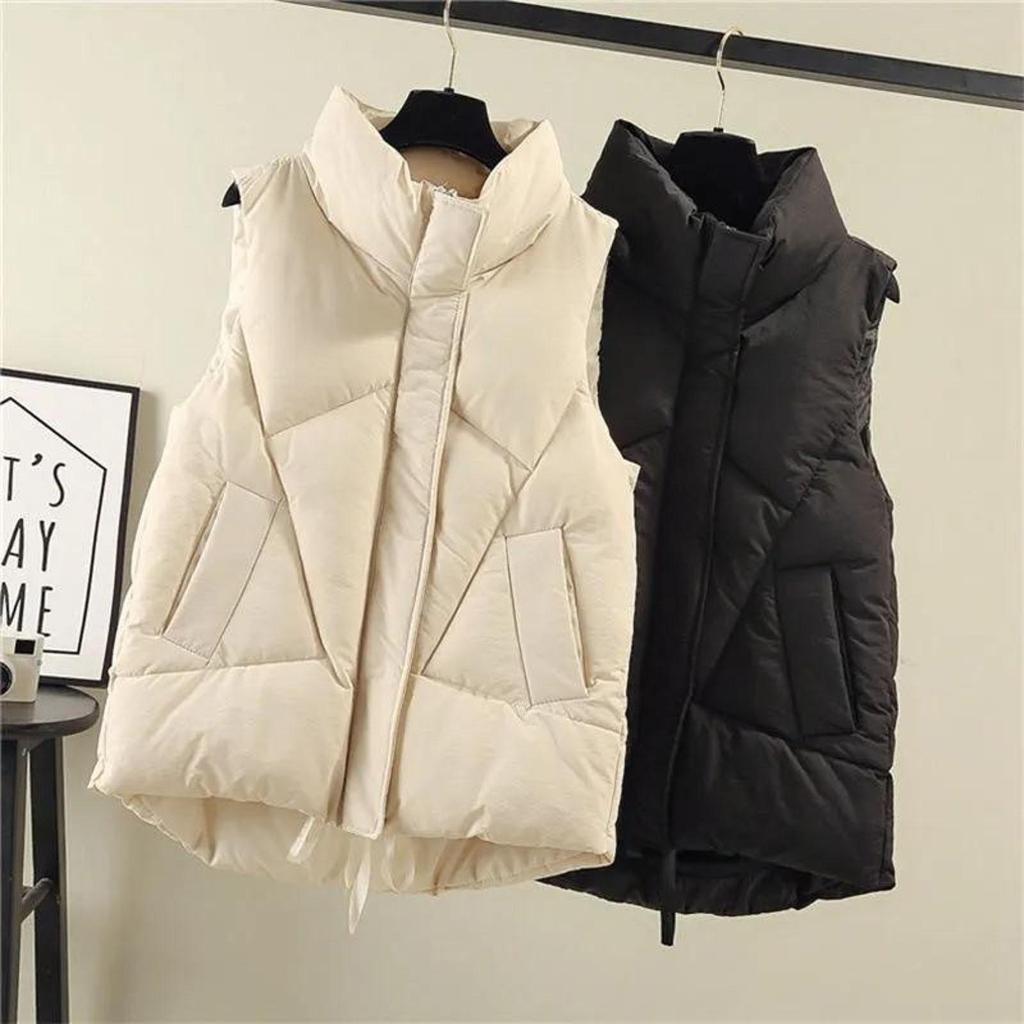 Gilet in Cotone da Donna Invernale Giacca Gilet All-match