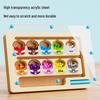 Children's Wooden Color Sorting Counting Maze Educational Toy