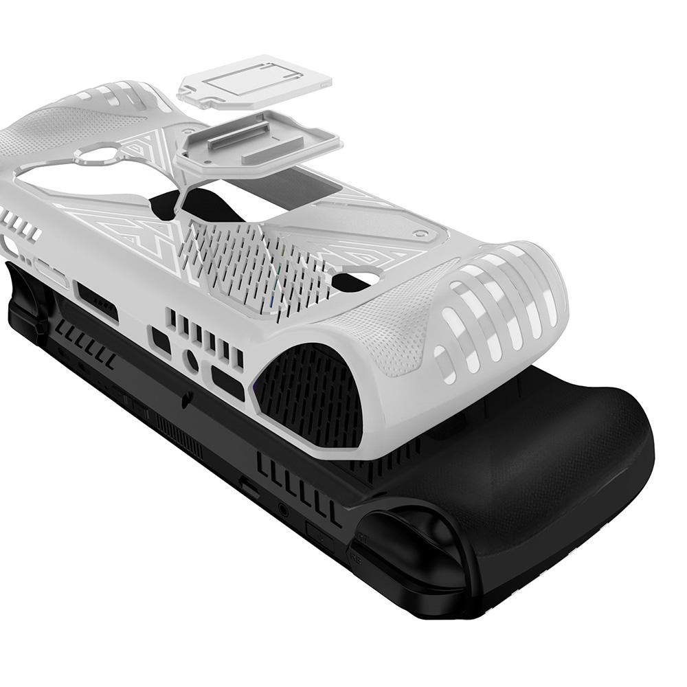 TPU Case for Asus ROG Ally X Gamings Handheld Anti-Scratch Protective Cover with Stand