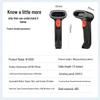 GEP W-620S USB 1D 2D Image Barcode Scanner