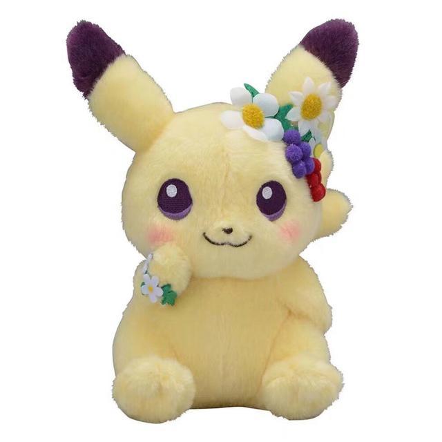 Easter Spring Festival Pokemon Eevee Pikachu Plush Toys Kawaii Scorbunny Ponyta Sylveon Pawmi Plush Doll Xmas Gift For Children