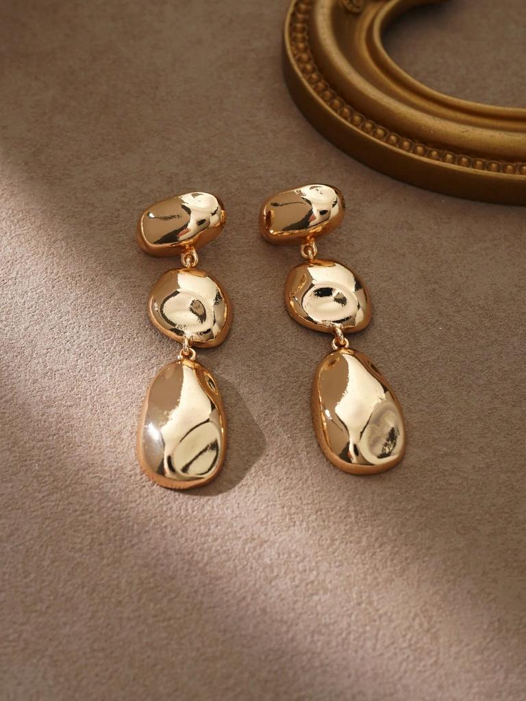 Modne kolczyki wiszące dla damskiej biżuterii