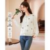 Sishuinianhua Elegant Long-Sleeve Knitted Cardigan