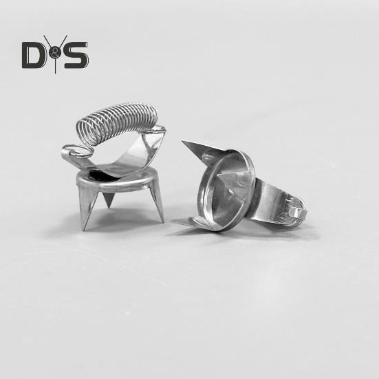 2 Adet Sırlama Daldırma Klipsi Paslanmaz Çelik Ergonomik Konfor Kolay Temizlenir Çok Fonksiyonlu Sır Rengi Uygulama Aracı