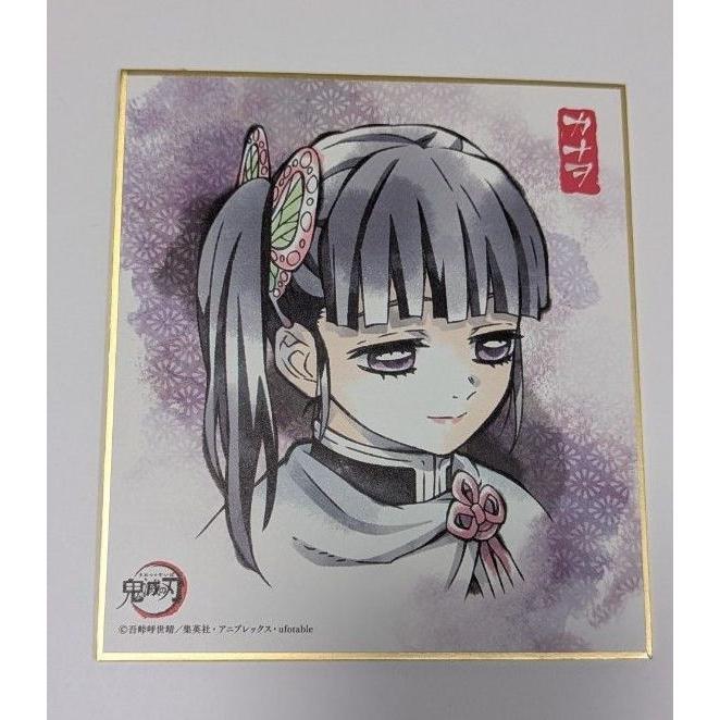 Used Demon Slayer: Kimetsu no Yaiba Mini Shikishi Kanao  Demon Slayer: Kimetsu no Yaiba Mini Shikishi Collection Part 2
