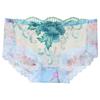 Women's Plus Size Lace Embroidery Seamless Briefs