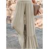 XL-5XL Women Trousers Casual Ladies Pants Casual Loose Pants Nipped Waist Trousers