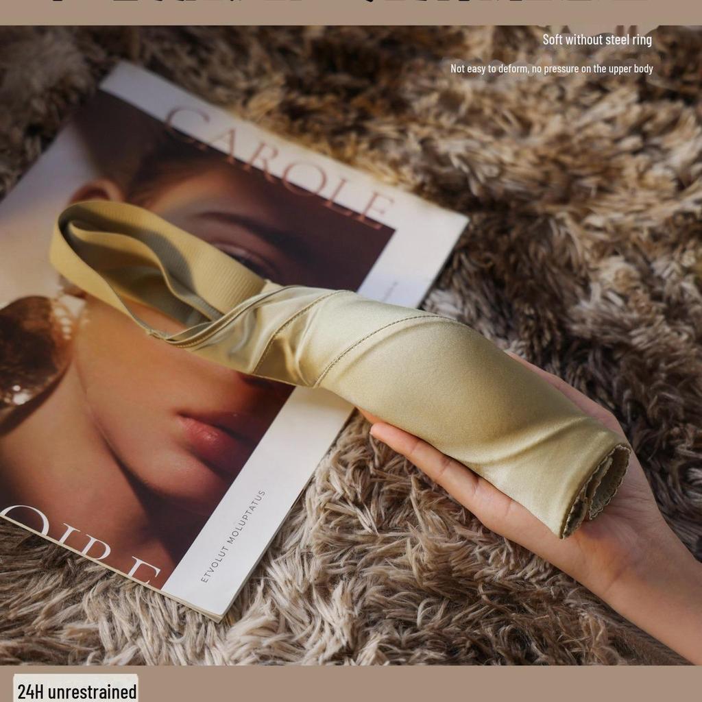 Neuer leichter Luxus-Tube-Top-BH aus Satin: Große Größe, verstellbar, bietet Halt und Unterstützung, verhindert Durchhängen.