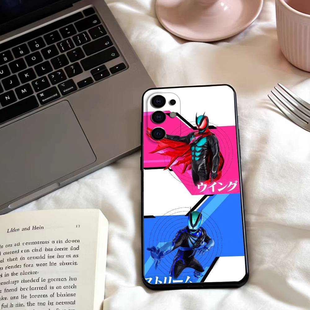 Anime K-Kamen R-Rider ZeztzS Pouzdro na telefon Pro Samsung S25,24,23,22,30,21,10,9,Ultra,Plus,Lite,FE,4,5 G Měkké černé pouzdro