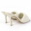 Great BOTTEGAVENETA Mule LIDO Ivory leather Women 38 Used