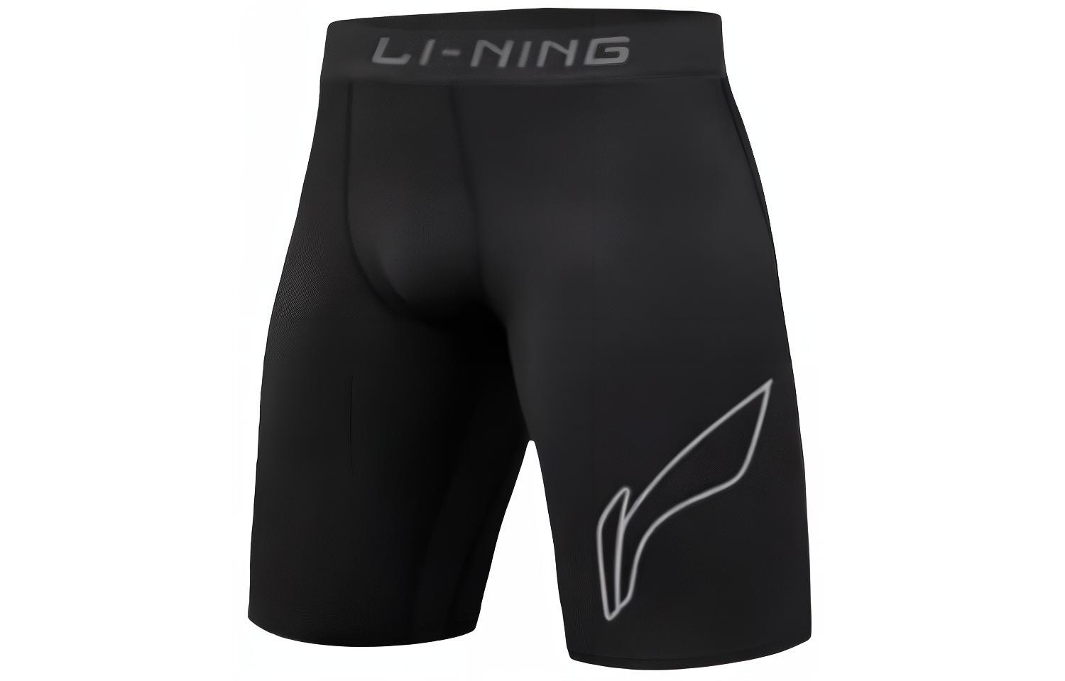 Спортивные шорты Li Ning мужские модные черные YUSU017-2 175