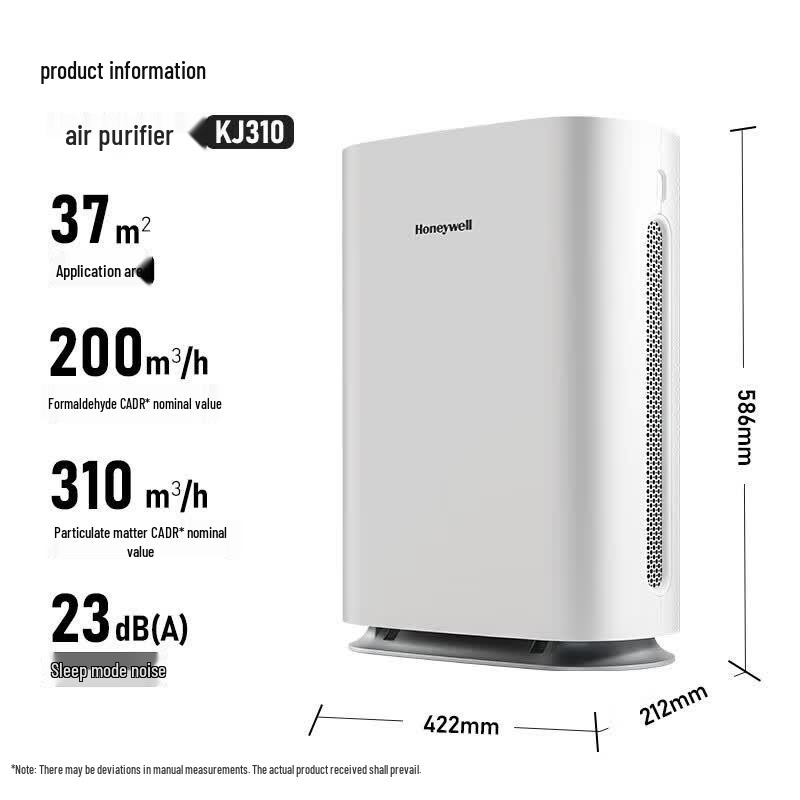 Honeywell KJ310F-P21W Air Purifier CN plug (adapter included)
