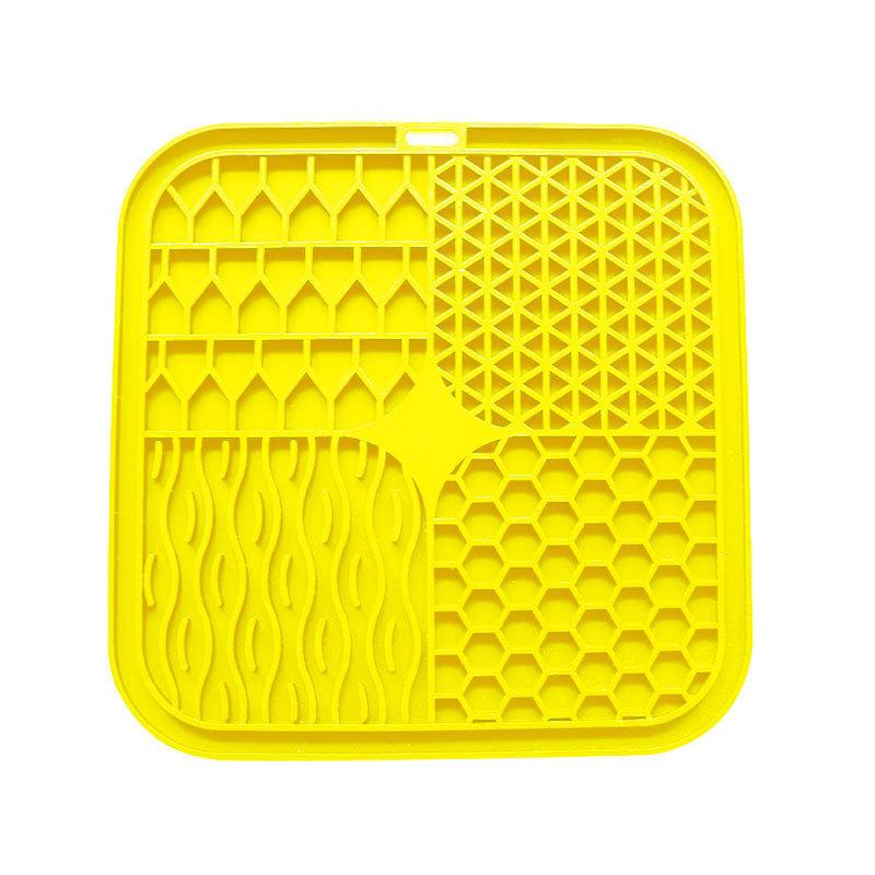 

Пластина для вылизывания питомца, миска для медленного кормления, пластина для вылизывания собаки, коврик для медленного кормления, силиконовая тарелка для питомца, миска для питомца, коврик для вылизывания запахов, пластина для вылизывания rhombus D коро