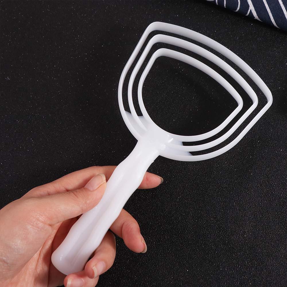 4pcs Multifunctional Plastic Meat Scraper Handhold Manual Fish Scales White Bone Scraper Kitchen