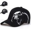 Unisex Skeleton Embroidery Baseball Caps Outdoor Adjustable Spring And Autumn Casual Sunscreen Hat