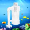 Transparent  Aquarium Protein Fish Tank Collector Waste Filter  Ornamental Fish Feeding Box