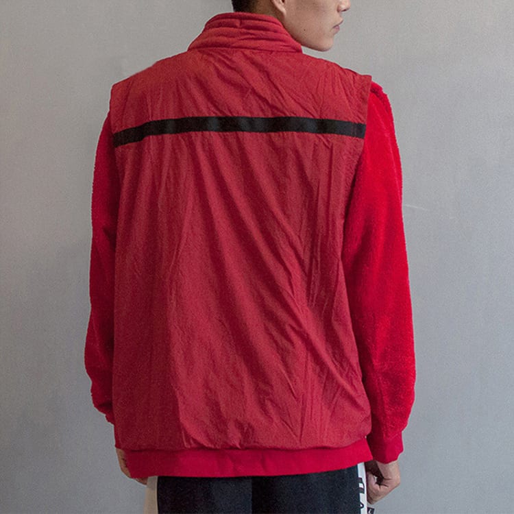 Jordan Jackets Men's Red Stand Collar Moderate Other AH6256-687
