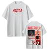 singer metrika New album Tour printed Tshirt men women Aesthetic trendy Shortsleeved pure cotton casual Harajuku Tshirts