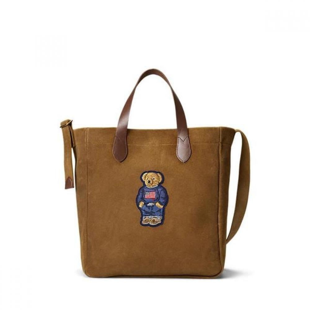 

Polo Ralph Lauren Men S Suede Tote Polo Bear mapobgS0g620281200 ONE
